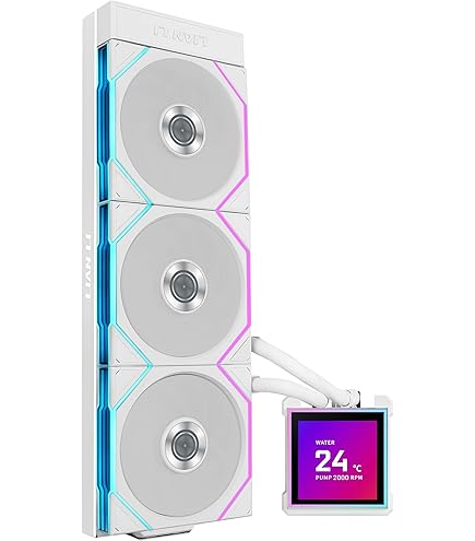*液晶 LIANLI 簡易水冷キット HydroShift LCD 360 白 71sBeslZNqL._AC_UF1000,