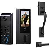 eufy Security Smart Lock FamiLock S3 Max with Palm Vein Recognition and Lever Handle