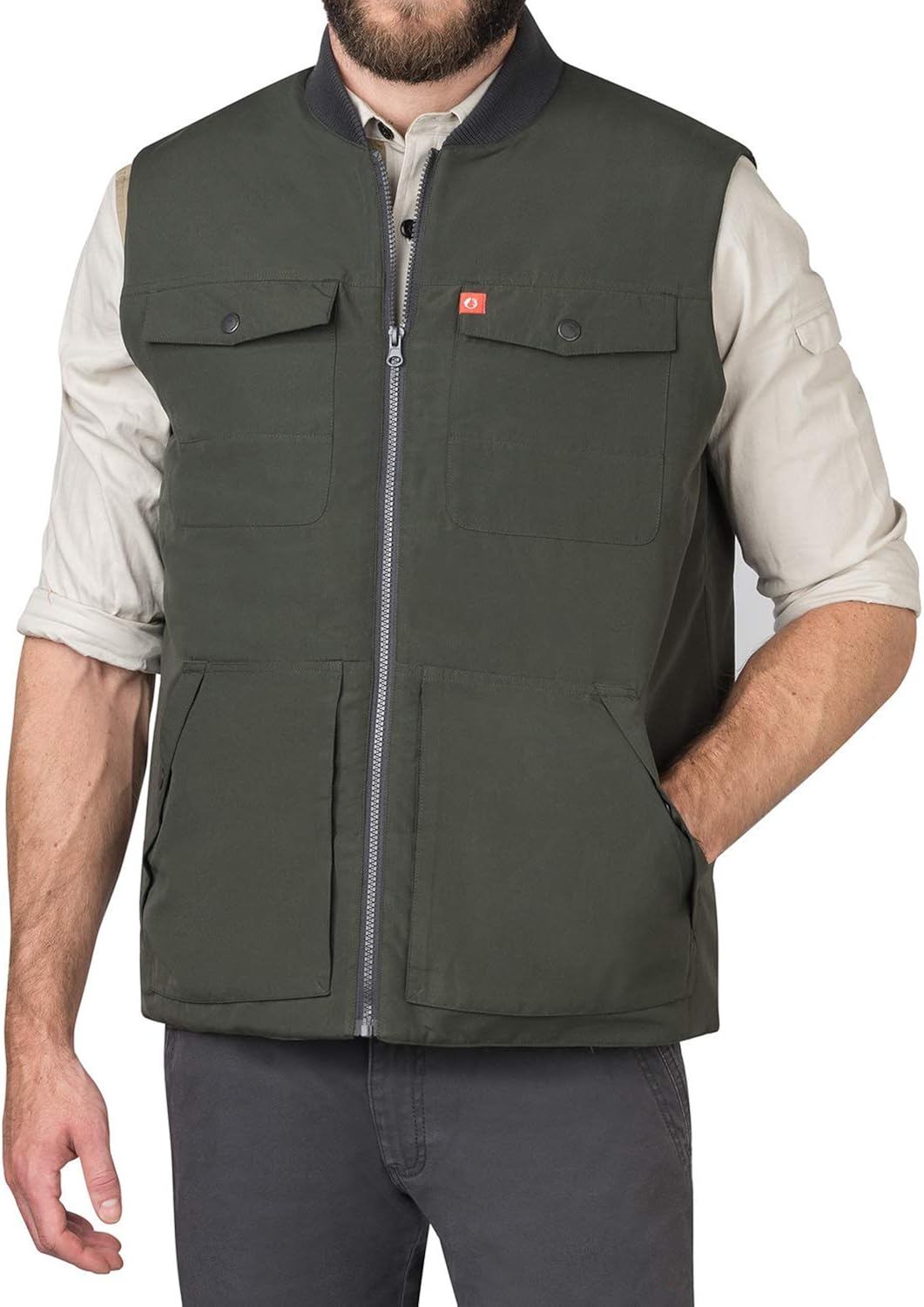 The American Outdoorsman Polyfill Tactical Vest for Men at Amazon Men’s