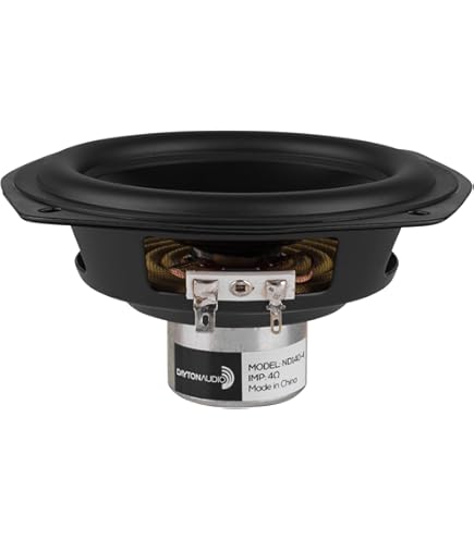 Amazon.com: Dayton Audio DC130B-4 5-1/4