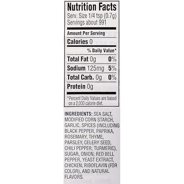LAWRY’S PERFECT BLEND CHICKEN & POULTRY RUB, 24.5 OZ