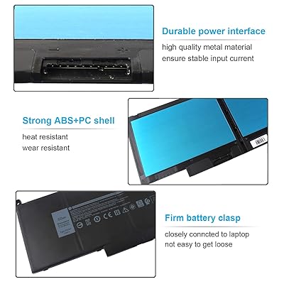 Buy 60wh Type F3ygt Dm3wc Battery Replacement For Dell Latitude 7480 7490 7280 7290 7380 7390 2x39g Dm6wc 451 ye 453 cf Kg7vf P73g001 P73g002 P28s001 P28s002 P28s P73g 7 6v 4 Cell Online In Turkey B08qt