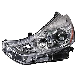 TRQ Driver & Passenger Side Headlight Assembly Set