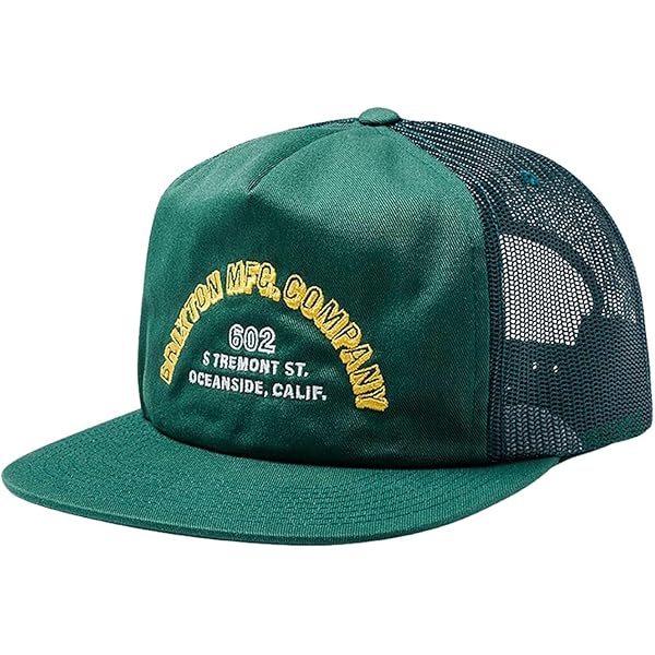 BRIXTON(ブリクストン)GRADE HP TRUCKER HAT（GRN） Grade HP Trucker Hat – Jack's Surfboards