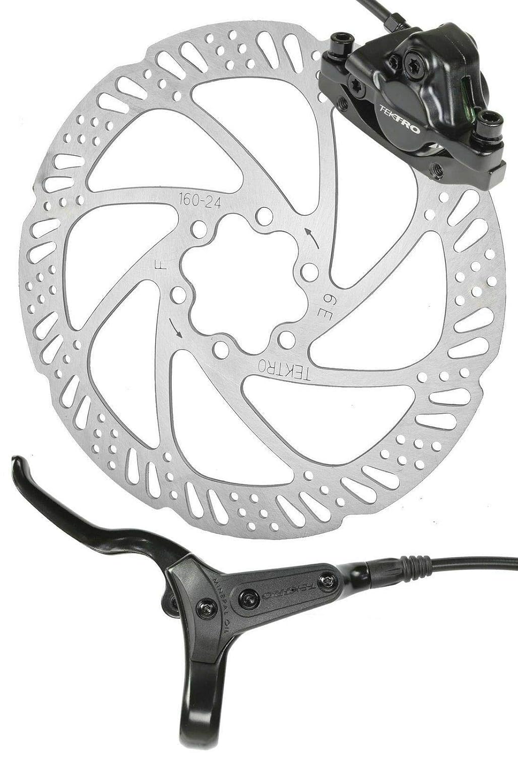 Tektro HD-M285 Hydraulic Disc Brake – Mountain Bike, Black – Front, Rear, Or Full Set – Taiwan