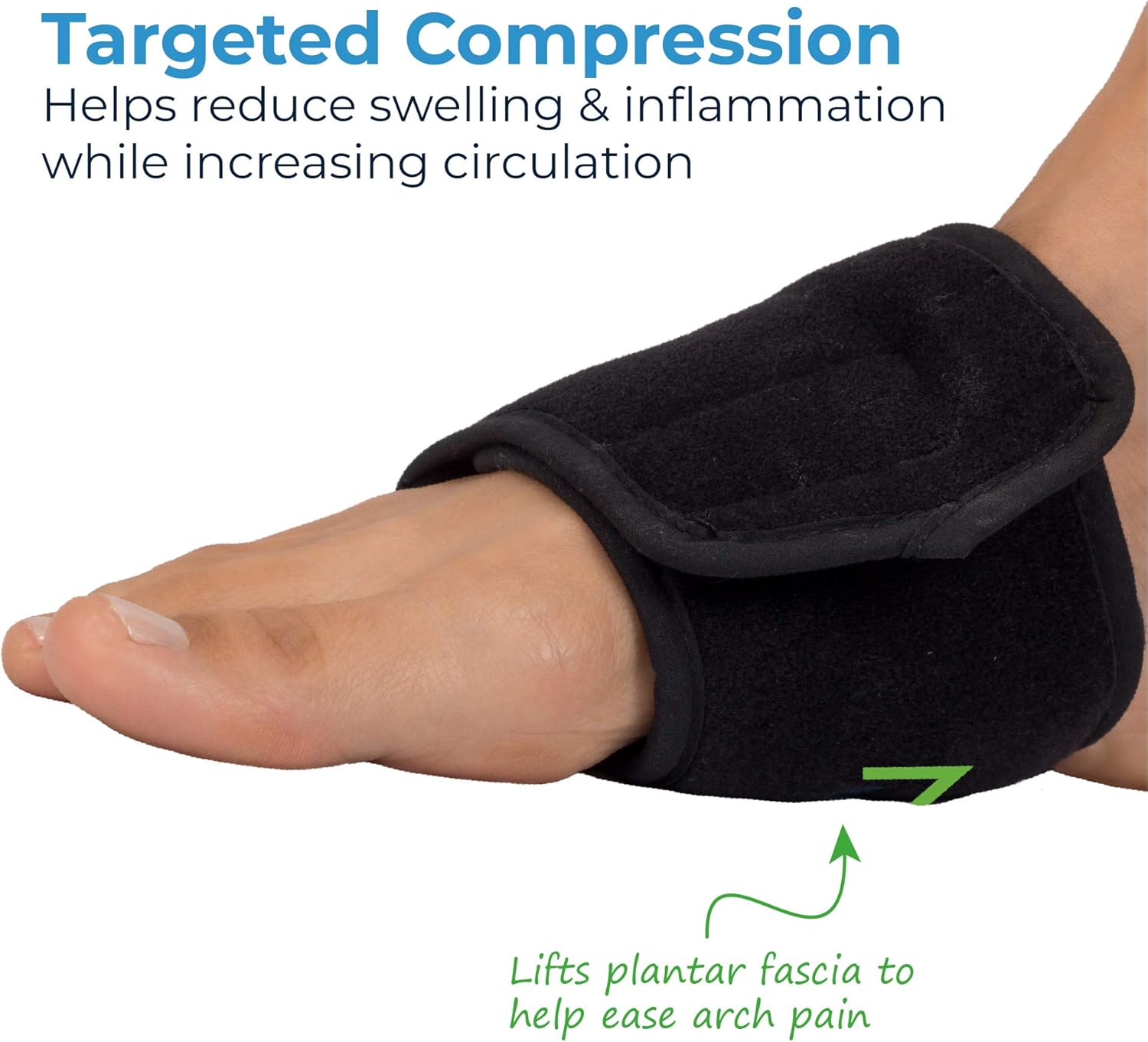 NatraCure Cold Therapy Wrap w/ 20" Strap - 2 Pack (Small Reusable Gel Ice Pack Compress for Injuries and Pain Relief, Hand, Arch of Foot, Wrist, Elbow, Arthritis, Neuropathy) - 715-20 CAT2PK: Health & Personal Care