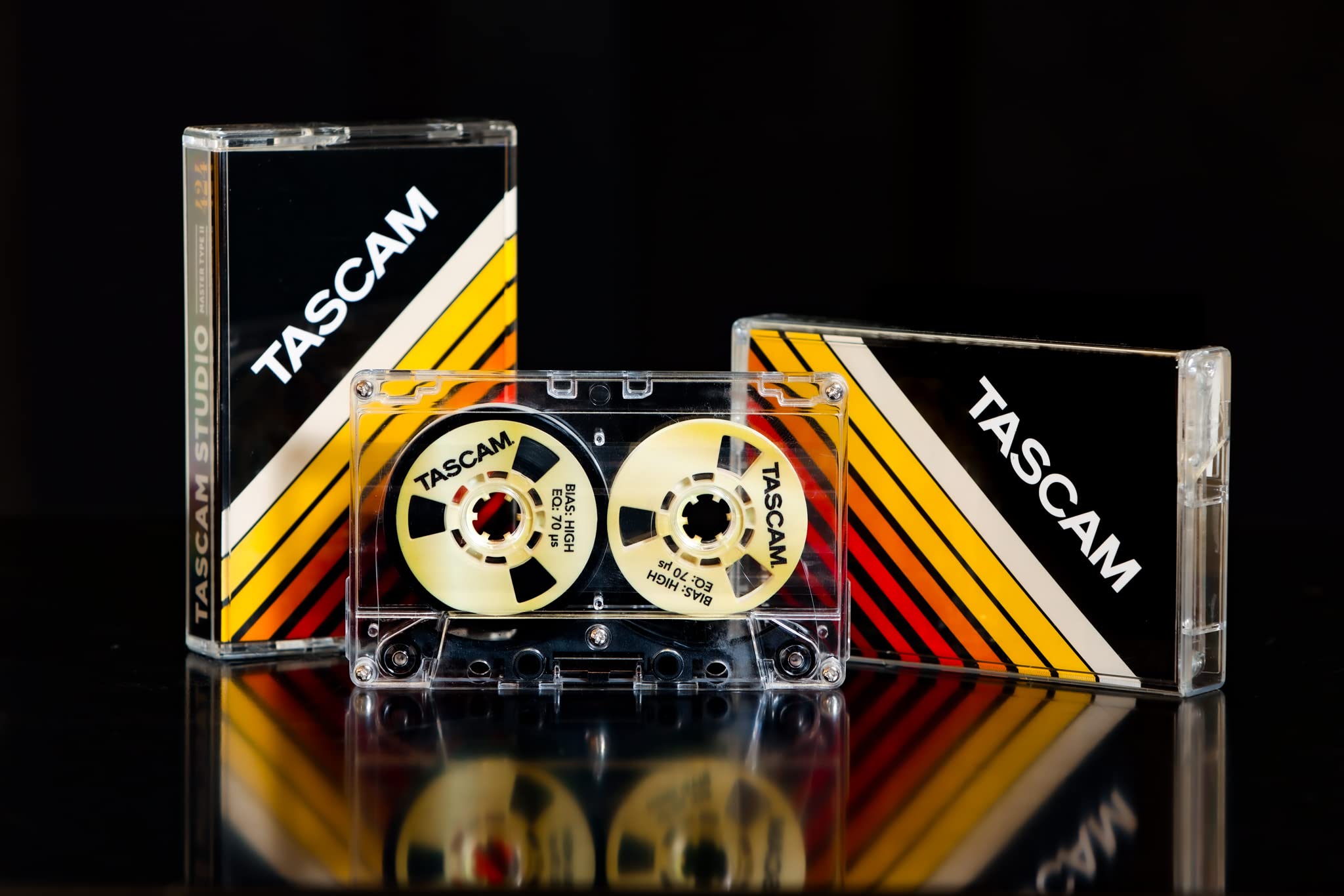 Tascam Master 424 High Bias Type II Cobalt Studio Cassette, Multi (MASTR CAS)
