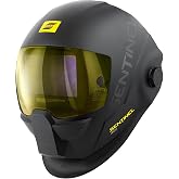 ESAB&reg; Sentinel&trade; A60 Welding Helmet, Black Low-Profile Design, High Impact Resistance Nylon, Large Viewing Area 4.65 in x 2.80 in