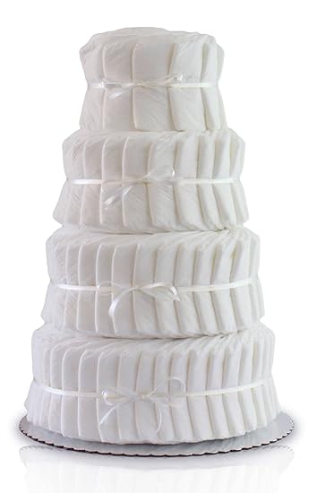 Amazon Com 4 Layer Decorate It Yourself Diaper Cake Baby