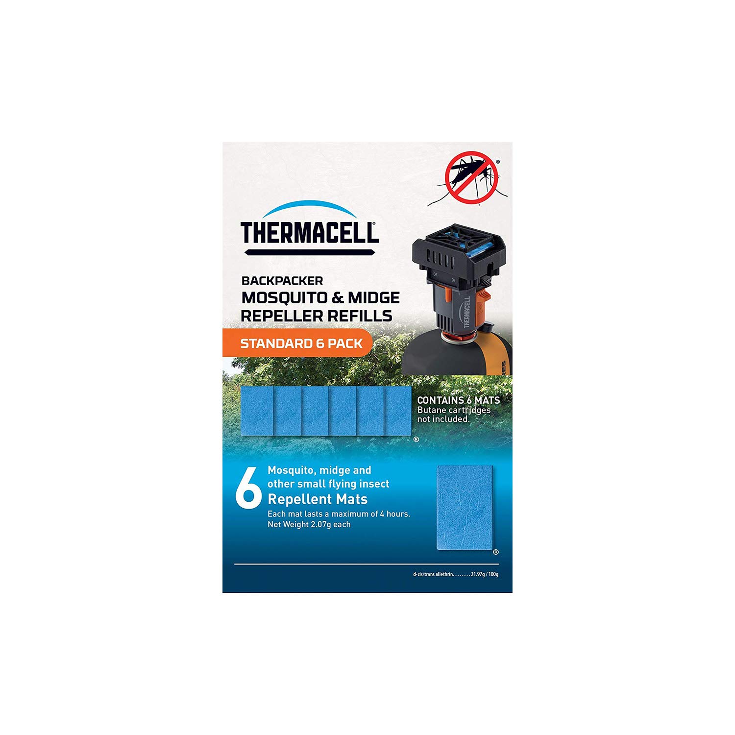 Thermacell Standard 6 Pack (Mats) Standard 6 Pack (mats) Multi, N/A
