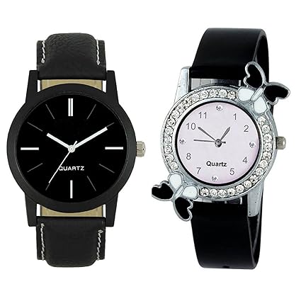 Swadesi Stuff Analogue Multicolor Dial Mens & Womens Couple Watch