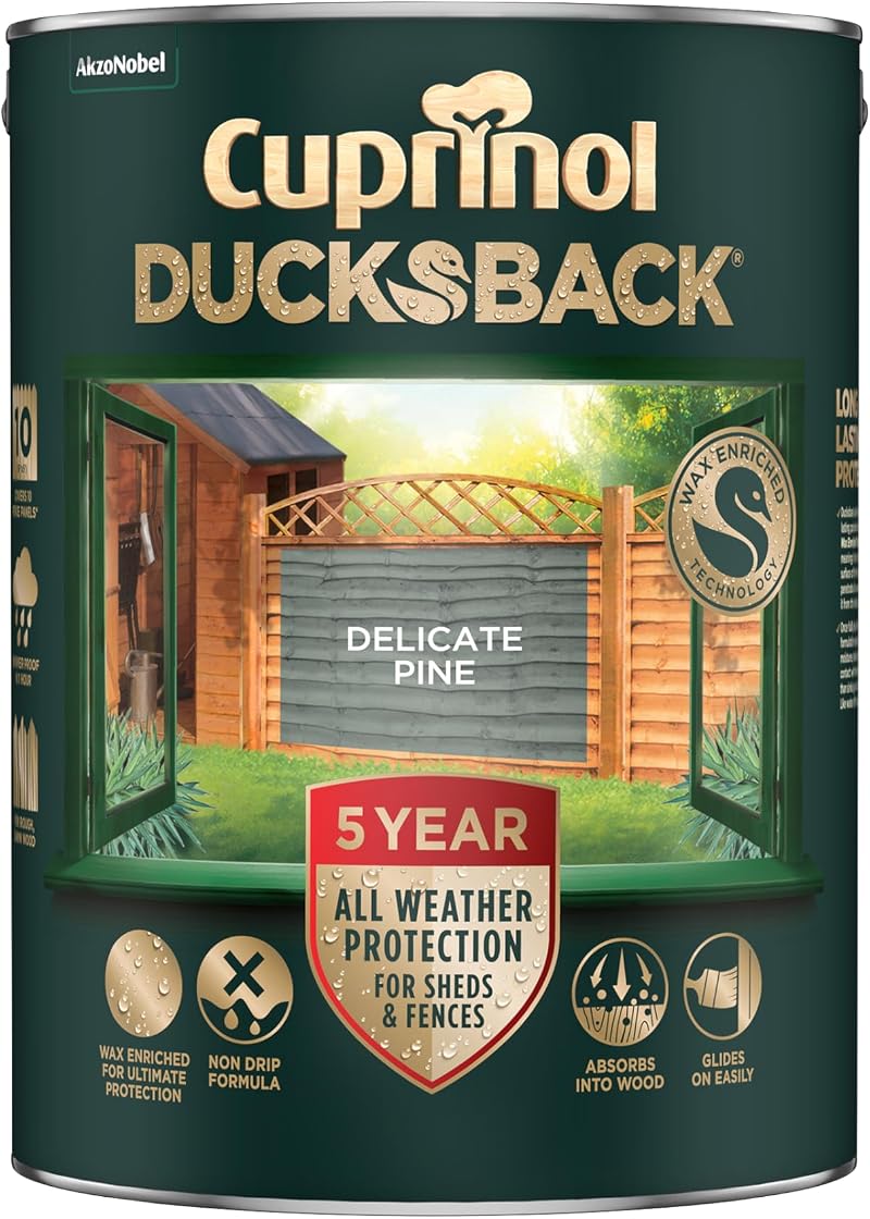 Cuprinol Cuprnol 5 Year Ducksback Delicate Pine 5L