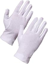 JJ PRIME White Cotton Moisturising Gloves for Women Dry Cracked Hands Overnight view 1