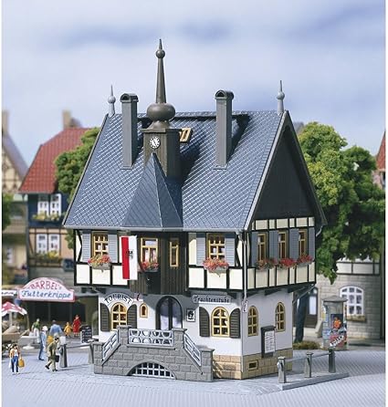 Amazon Com Auhagen 12350 Historic Town Hall Modelling Kit Toys