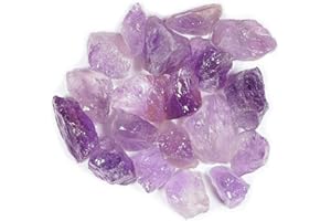Crystal Allies 3 Pound Bulk Rough Amethyst Reiki Crystal Healing Stones Large 1" from Madagascar