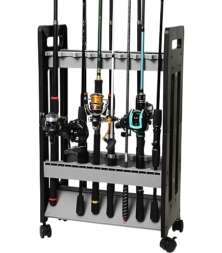 Amazon.com : Daiwa TB30 Rod Stand, Black Tackle Box for TB