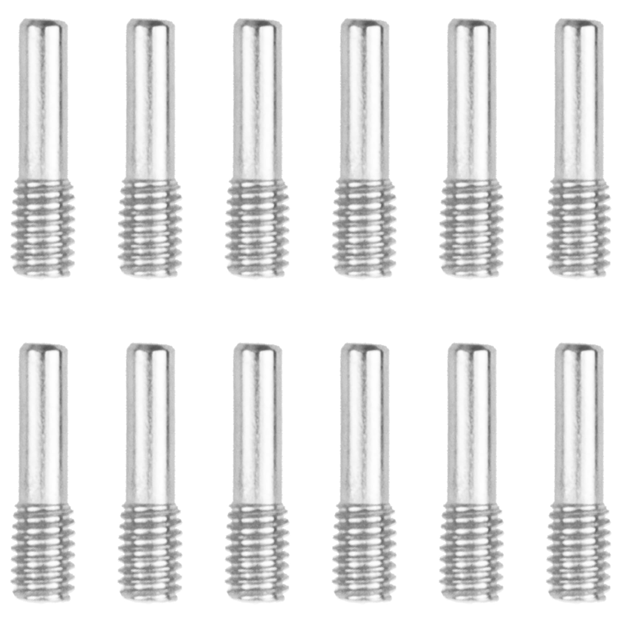 Photo 1 of 12Pack ShareGoo Hard Steel M3x12MM Driveshafts Screw Pins Compatible with Axial SCX10 90046 Traxxas TRX-4 D90 Tamiya CC01 1/10 RC Crawler Car