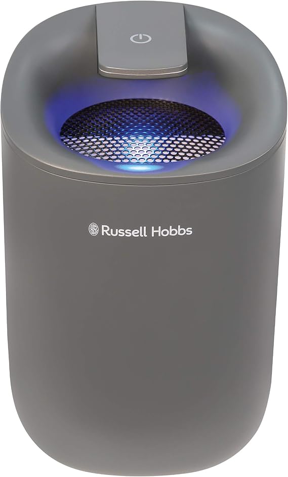 Russell Hobbs RHDH1061G 600ml Grey Dehumidifier with Auto Defrost for
