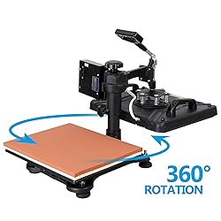 SUPER DEAL 5 in 1 Heat Press Machine, 12" x