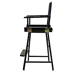 Casual Home 24" Director's Chair Black Frame-with