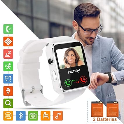 Tipmant SN07 Smartwatch Fitness Armband (White SN07): Amazon.es ...