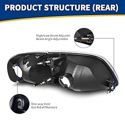 AUTOSAVER88 Headlight Assembly Compatible with