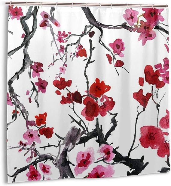 Lichenran Multicolored Purple Flower Realistic Sakura