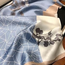 PoeticEHome 100% Mulberry Silk Neck Scarf