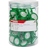 ADAMAS-BETA 100pcs Syringe Filter,Syringe Lab Filters, PES (Polyethersulfone) 25mm Diameter 0.45μm Pore Size,Non Sterile Filt