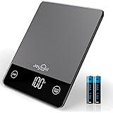 JOYHILL Food Scale, 22lb Digital Kitchen Scale Food Ounces and Grams for Weight Loss, Baking and Cooking, Premium Stainless S