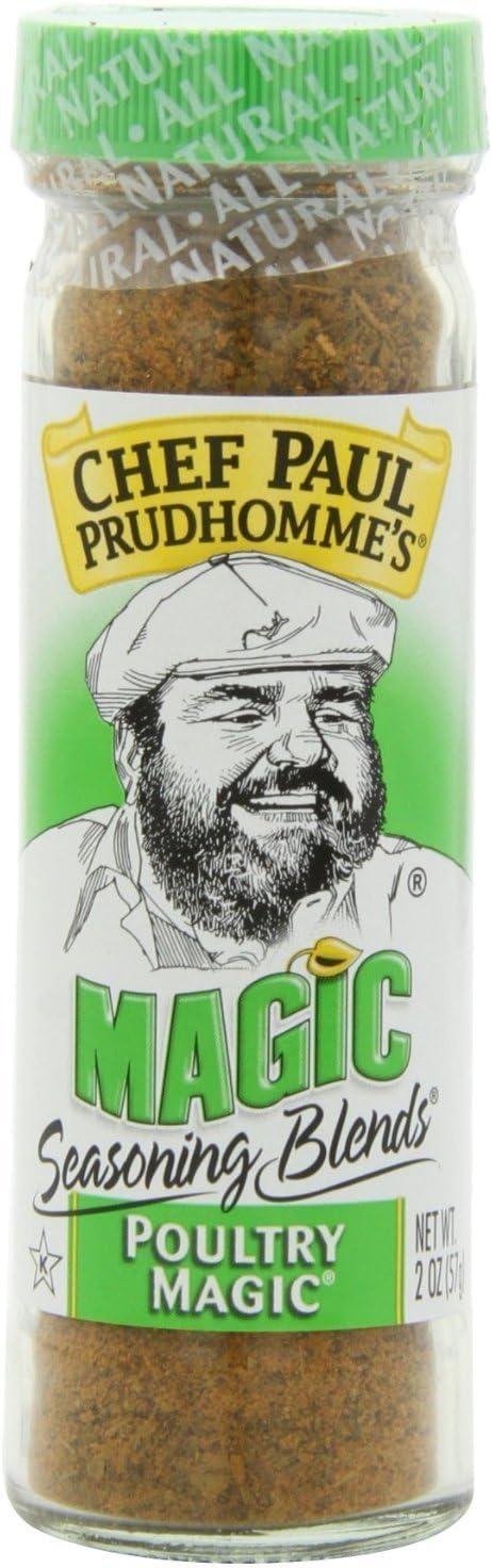Chef Paul Prudhommes Poultry Magic Seasoning, 2 Ounce (Pack of 24)
