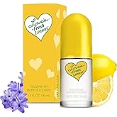 Dana Love's Fresh Lemon Cologne Mist 1.5 Fl. Oz. Invigorating and Uplifting Lemon Scented Body Mist for Women, Classic Fragrance for Everyday Freshness