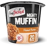 FlapJacked Mighty Muffins, Gluten-Free Peanut Butter, 12 Count (FID27470)