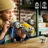 LEGO Star Wars 75447 Razor Crest Starship Toy with 4 Minifigures Grogu Kit view 3