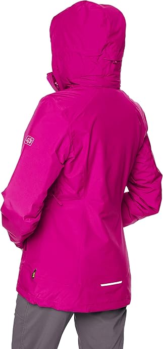 Jackwolfskin 狼爪 Karelia Trail 防水防风透气保暖 户外女式冲锋衣 1.4折.93起 海淘转运到手约￥324