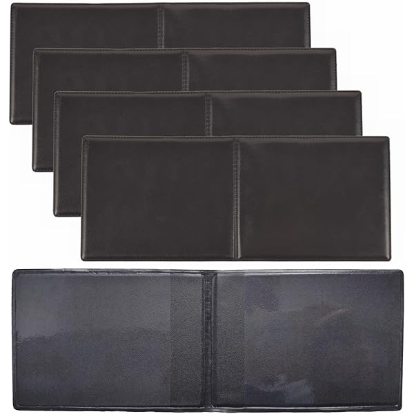 3 Porte-Cartes Transparents Pour Portefeuille - 6 Pages PVC, Protège Cartes D'Identité Et Crédit - 2