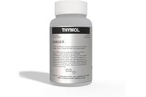 CCS CONSOLIDATED CHEMICAL & SOLVENTS Thymol Crystals High Purity Aroma Compound (500 Grams)