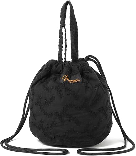 Amazon ビームスボーイ Beams Boy バッグ Napron Beams Boy エンブロイダリー ミニ ペイシェント バッグ レディース Black ショルダーバッグ