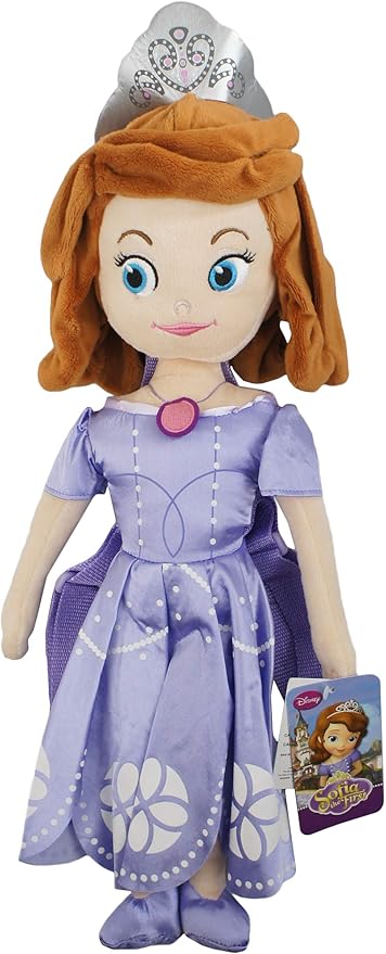 Amazon ちいさな プリンセス ソフィア プラッシュ バックパック Sofia The First Plush Backpack ぬいぐるみ リュック 並行輸入品 ぬいぐるみ おもちゃ