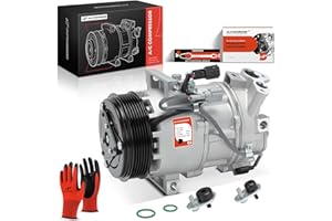 A-Premium Air Conditioner AC Compressor with Clutch Compatible with Nissan Sentra 2013-2019 L4 1.8L