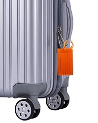 4 Packs Colorful Flexible Travel Luggage Tags for