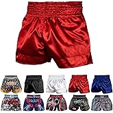 ROAR-INT Muay Thai Shorts MMA Gym Boxing Fighting Trunks Kick Martial Arts Gear