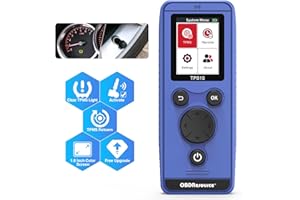 OBDResource TPMS Relearn Tool for Jeep Ford BMW Nissan/Honda/Mazda/Dodge Series Vehicles, TPS10 Universal Tire Pressure Monitor Sensor Activate and Reset Tool [Upgrade of U508]
