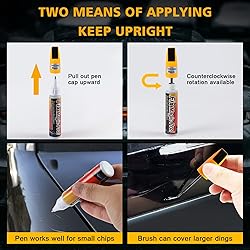 Ouzorp Car Touch Up Paint Black Fill Pen Scratch