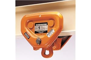Harrington Hoist PTF2010 1 Ton Trolley 2.28"-5"