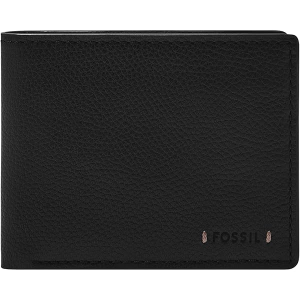 Amazon.com: Brooks Brothers Men's Cayman Leather Bi-Fold Wallet