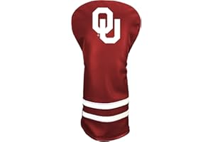 Team Golf NCAA Vintage Driver Golf Club Headcover (Printed), Form Fitting Design, Retro Design with Fleece Lining for Extra Club Protection