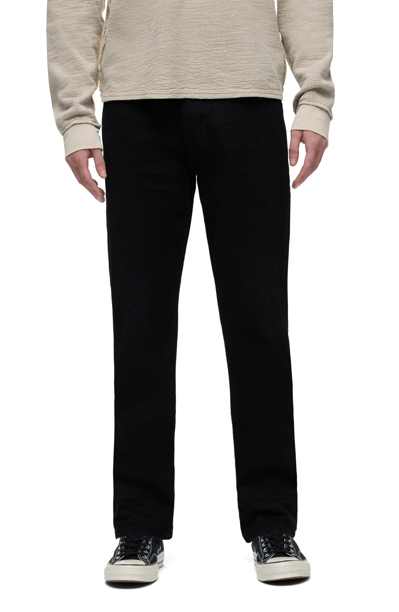 Hudson Men’s Byron Straight, Black Ridge, 32