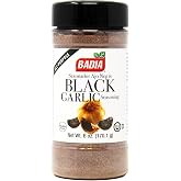 Badia Black Garlic Seasoning, 6 oz | Rich, Savory &amp; Umami Flavor For Meats, Seafood and Vegetables