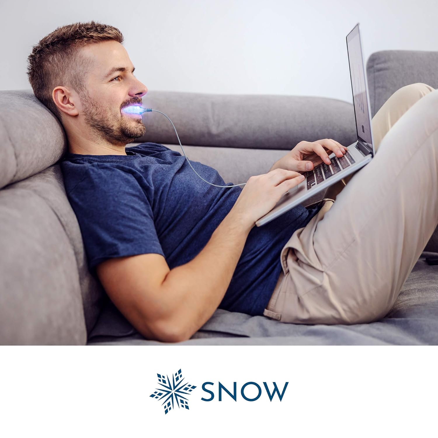 SNOW Teeth Whitening Kit with LED Light | Complete at Home Whitening System - Best Results - Safe for Sensitive Teeth, Braces, Bridges, Crowns, Caps & Veneers: Health & Personal Care